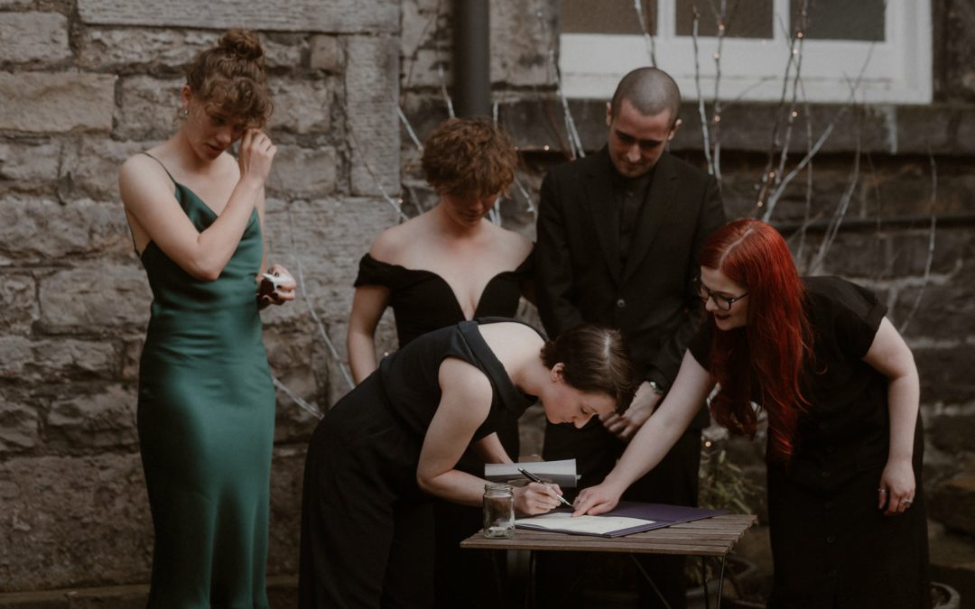 A Wedding Less Ordinary – from Kathryn Hanson