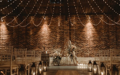 Kinkell Byre wedding for Alexis + Dougie: Industrial Barn