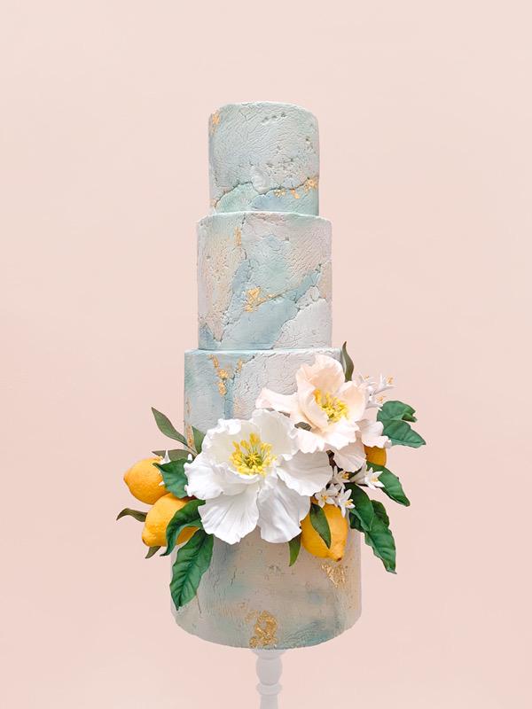 Scottish wedding cake design