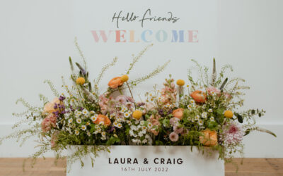 On-the-day wedding stationery advice from Mercedes of Scarlett and Bell