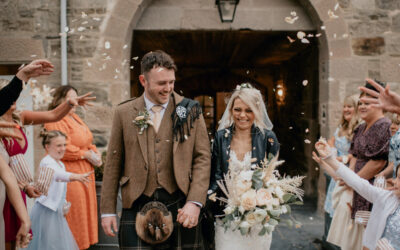 Aswanley Wedding With A Romantic Outdoors Ceremony and Intimate Boho Reception