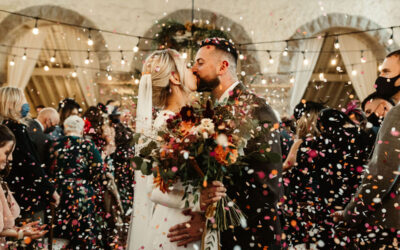 Coos Cathedral Wedding with Autumnal Flowers & Styling