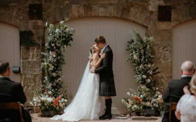 Romantic wedding with modern boho style – what happens when a wedding stylist gets married!