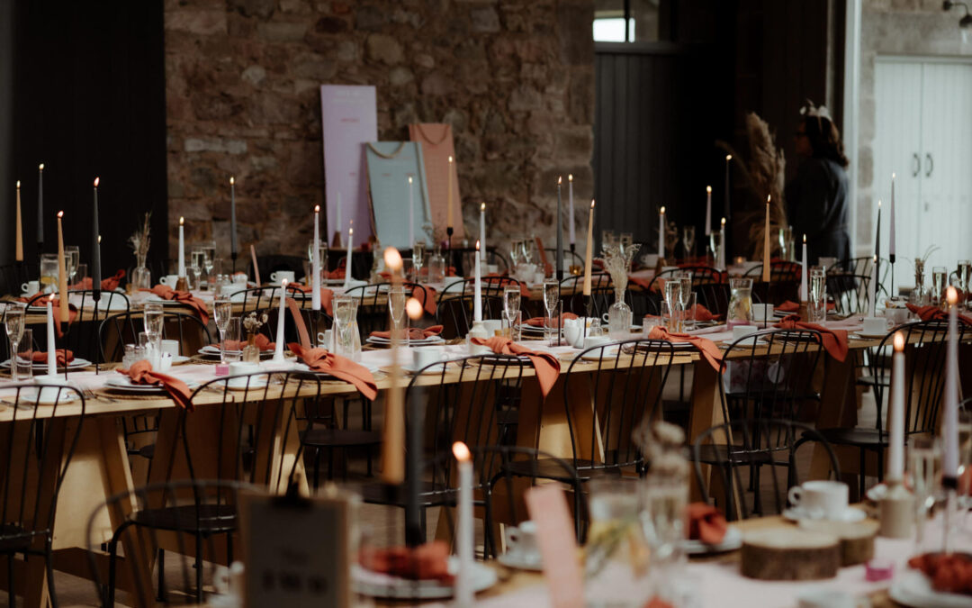 How to add colour into your wedding: 5 tips for contemporary, colourful wedding styling