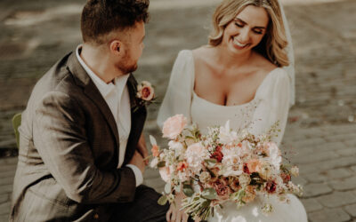 Stunning boho desert vibe for this small wedding in Scotland, from Texas to Glasgow