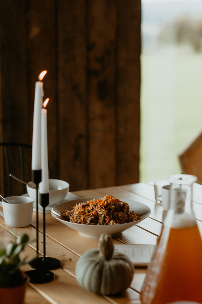 The Gloam Gathering Guardswell Farm Meal and Table Styling