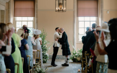 A Wedding Party for the Ages at Hopetoun House