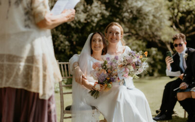 A Glorious Scottish Wedding in an Enchanting Walled Garden