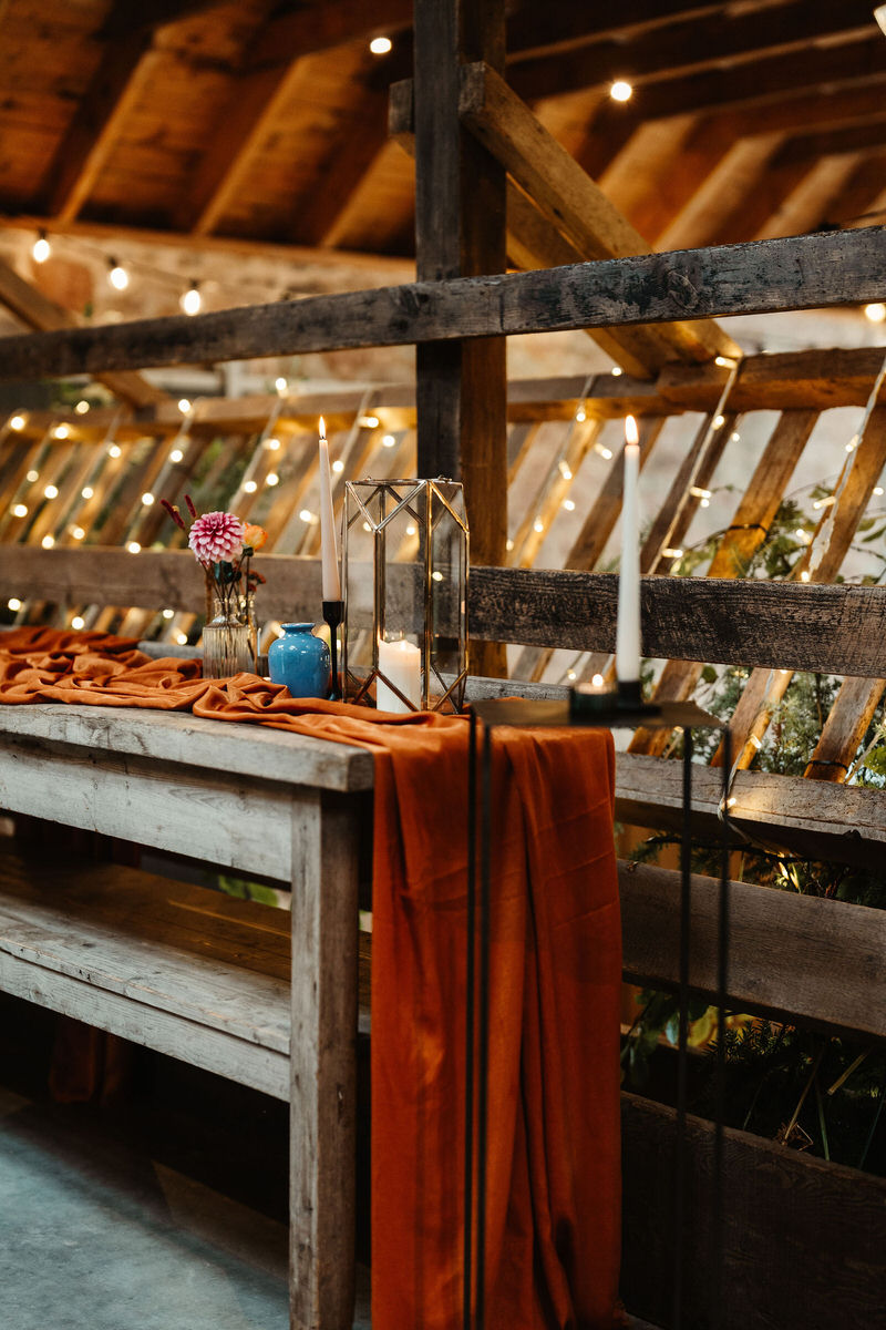 Autumnal wedding