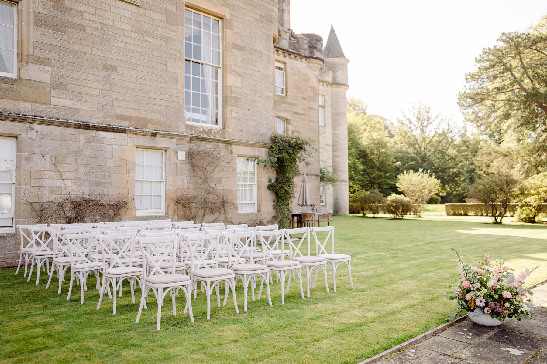 late summer wedding