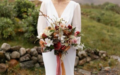 A Joyful Celebration of Gloam Bridal Bouquets