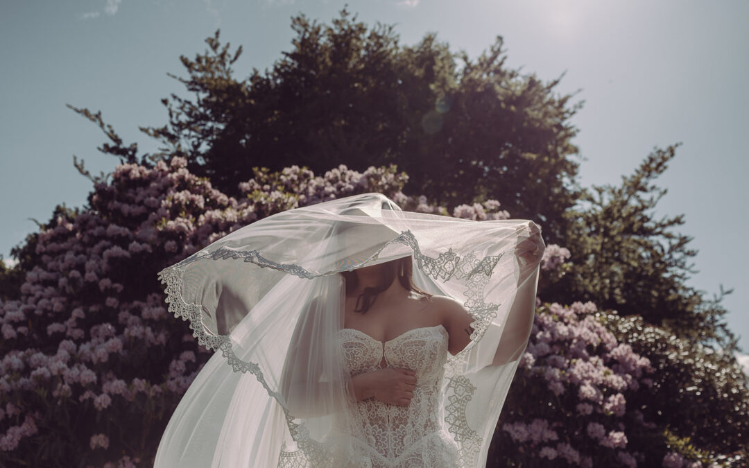 Ethereal Romance at Birkhill Castle: A Walled Garden Wedding