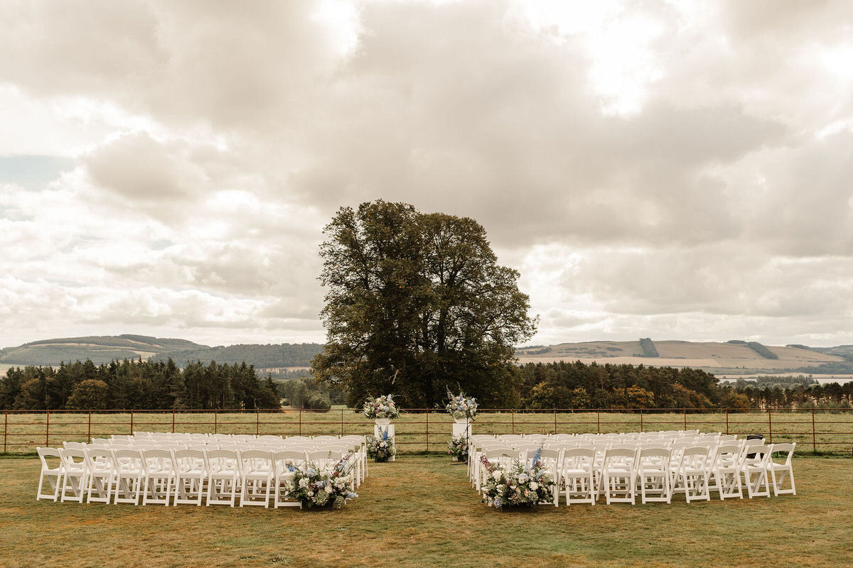 late summer wedding
