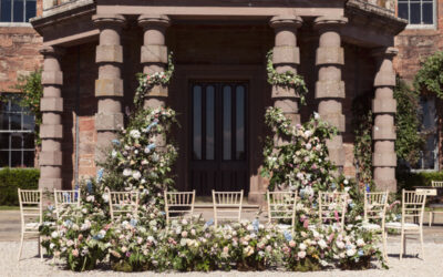 Romantic Abundance, Set Against the Grandeur of Fasque Castle